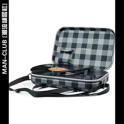 American netizen Crosley portable mobile shoulder bag vinyl record player can Battery outdoor phonograph