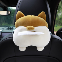 Cartoon Cute Decorated Plush Paper Towels Box Superior Lady Special Creative Interior in Car-borne Paper Pumping Box