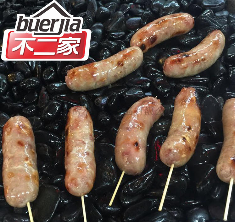 (Factory direct sales) Fujiya authentic sausage volcanic stone barbecue sausage authentic sausage crispy sausage whole box can be approved