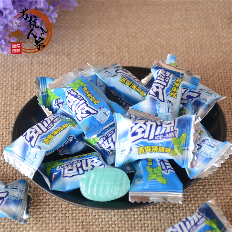 Hong Kong Yajia Refreshing Candy Refreshing Mint Candy Casual Hard Candy in Bulk 7 5 Yuan