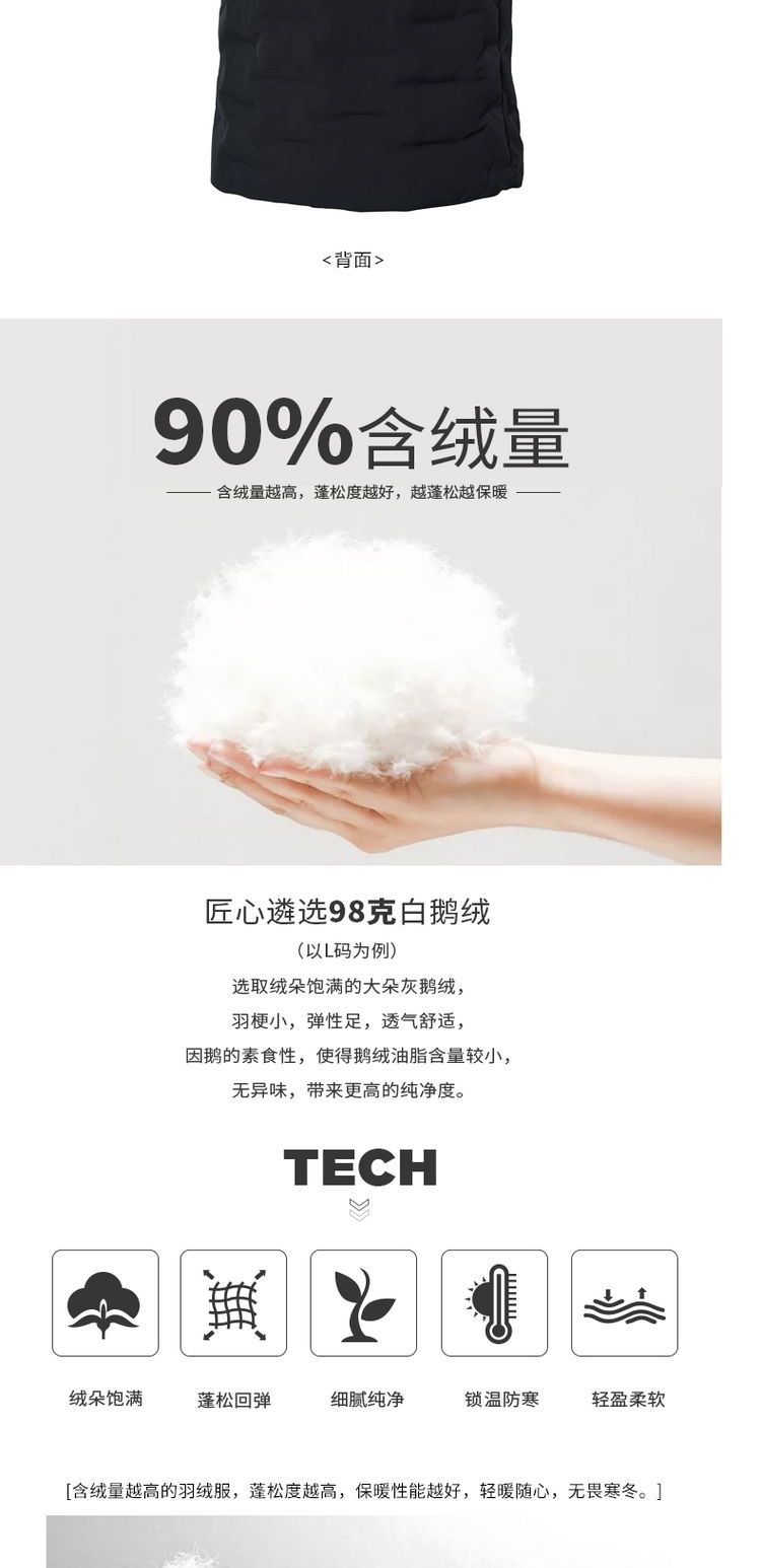 Li Ning thể thao xuống áo khoác vest mùa đông ấm áp bóng rổ 2019 Wade đào tạo chạy bộ thể thao - Áo thể thao áo khoác adidas neo