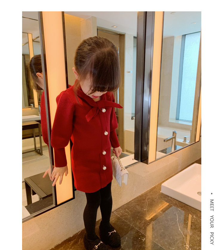 Amybaby семья из троих детской одежды красный китайский Новый год семья Пакет мать и дочь Пакет юбка девочки ребенок Канун Нового года amybaby 