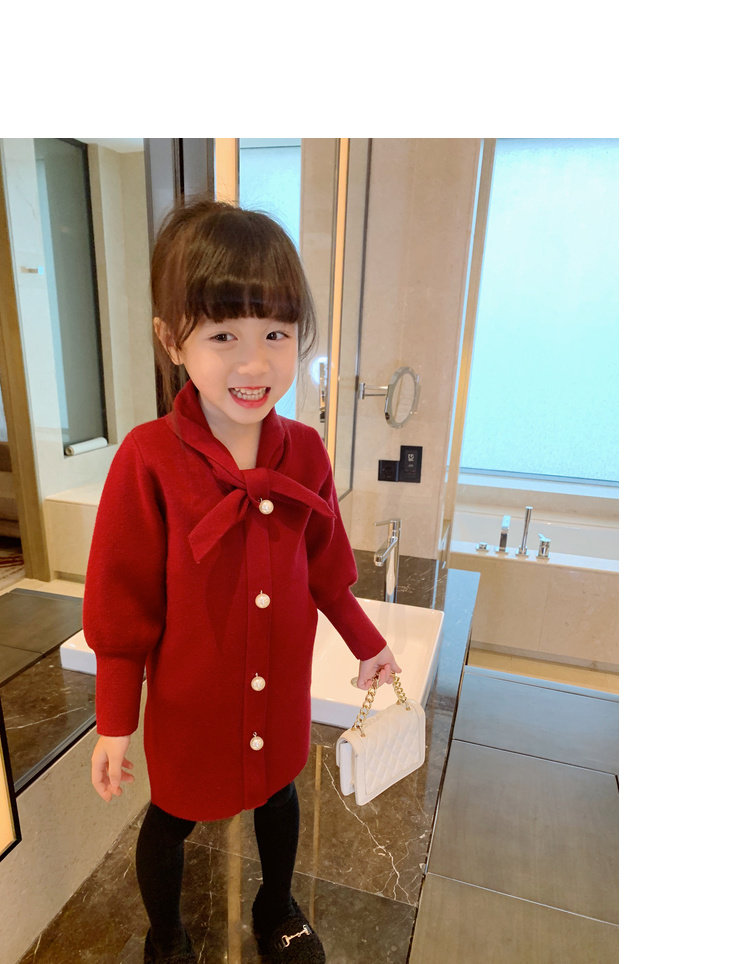 Amybaby семья из троих детской одежды красный китайский Новый год семья Пакет мать и дочь Пакет юбка девочки ребенок Канун Нового года amybaby 