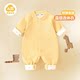 Baby jumpsuit, spring and autumn style, plus velvet, warm bottoming children's clothes, early spring outing newborn clothes, hoodies