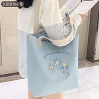 В форме цветка, синий