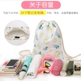 Мешочек, рюкзак, шоппер, система хранения, спортивная сумка, универсальная сумка через плечо, вместительная и большая небольшая сумка, на шнурках