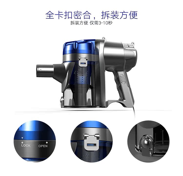 robot lau nhà liectroux Cáp máy hút bụi điện XINSHE / Xinshe Trang chủ cầm tay nhỏ mạnh mẽ Công suất cao Không có vật tư tiêu hao W1 - Máy hút bụi máy hút bụi dyson v11