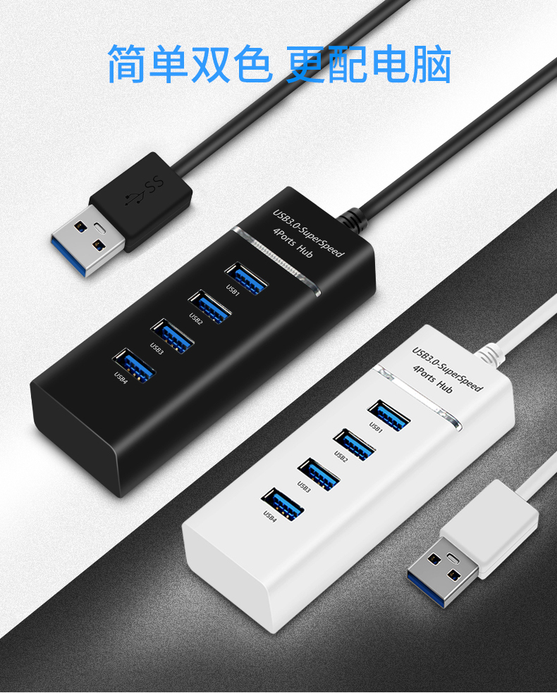 USB splitter kéo bốn mươi ba máy tính Apple màn hình máy tính xách tay đĩa U đa giao diện chuyển đổi loại-c mở rộng trung tâm 3.0 hub bên ngoài để mở rộng đa chức năng adapter bên ngoài - USB Aaccessories quạt nhỏ