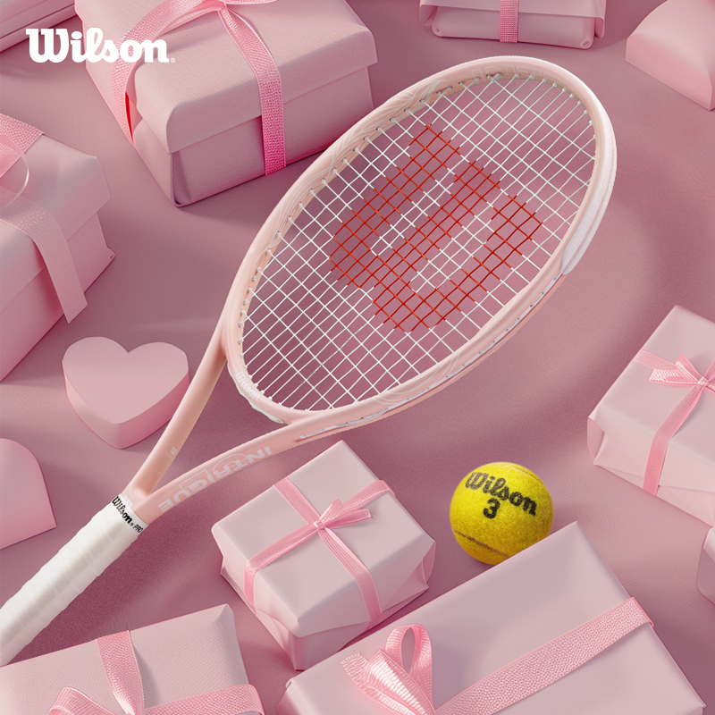 ウィルソン ウィルズ フラワーシリーズ フルカーボン アドバンス テニスラケット 大人用 サクラ ラベンダー ローズ テニスラケット