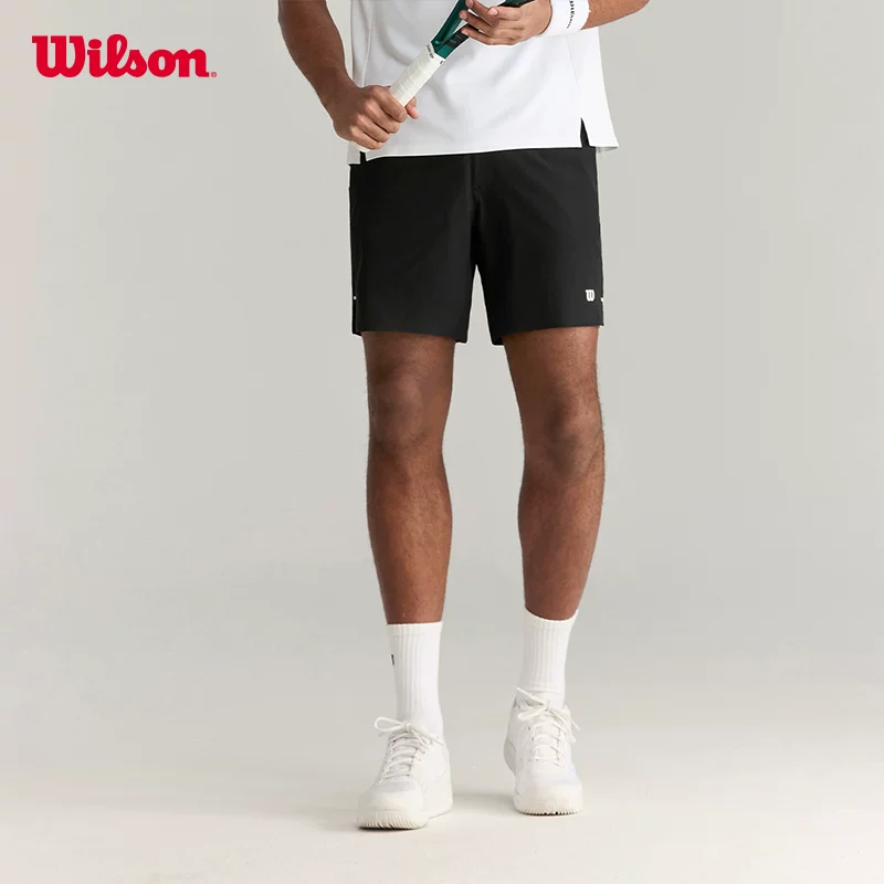 Пляжные / спортивные шорты из ткани для мужчин Wilson Summer TOURNMENT все стили боковой разрез теннисные шорты