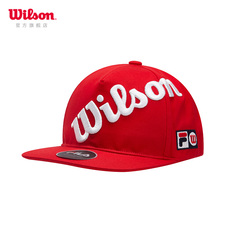 теннисная кепка fila ×wilson 斐乐联名情侣棒球帽2020秋季新款联名潮流男女帽子
