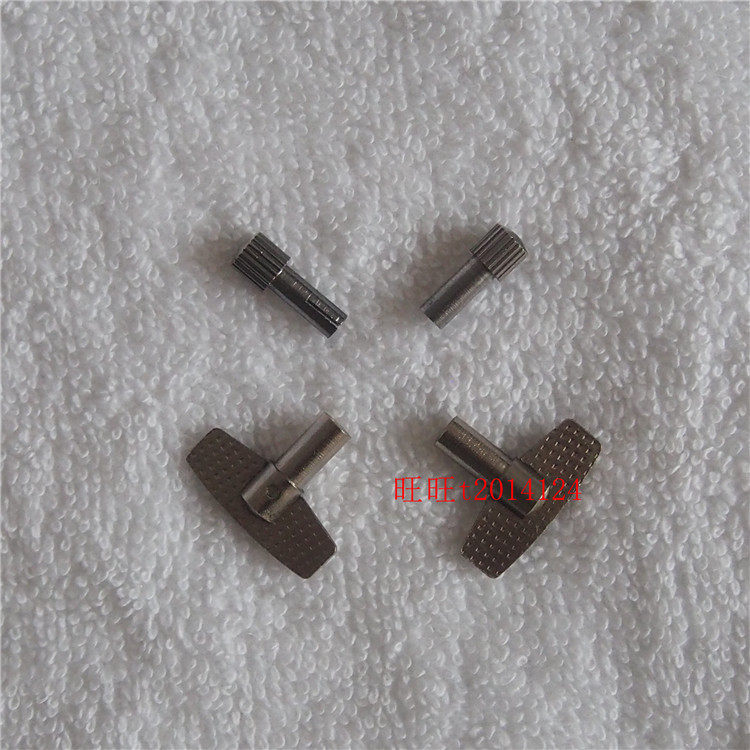 Diamond White Pigeon Polaris Golden Rooster and Five Sheep and other unified movement horseshoe watch mechanical alarm clock accessories set of knobs