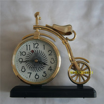 Diamond brand mechanical alarm clock bicycle ornaments Nostalgic collection horseshoe watch