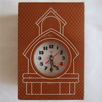 Diamond brand mechanical alarm clock All copper movement Nostalgic collection horseshoe watch export style