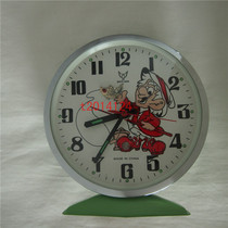 White pigeon brand all copper movement mechanical alarm clock New inventory nostalgic collection Horseshoe watch fish will move large