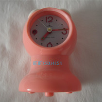 Shanghai made music mechanical alarm clock nostalgic collection horseshoe watch full copper movement