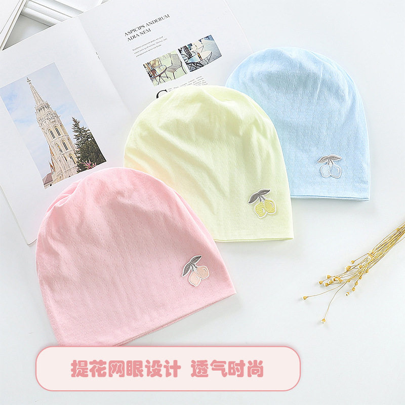 Confinement Hat Turban Summer Thin Cotton Breathable Pregnant Women Fashion Turban Confinement Cap Maternity Postpartum Supplies