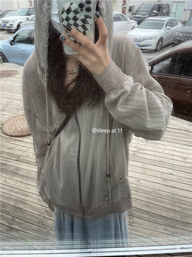 Sleep at 11 out of the cruise also to be handsome with a summer sunscreen future sensation jacket 2022 Summer new