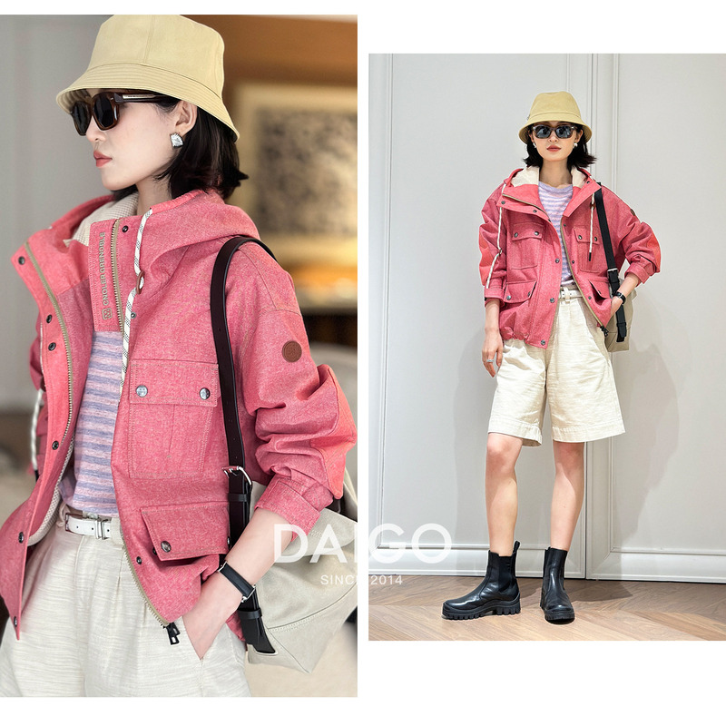 Daguo Store【Heart of the City and Nature】Early Autumn Limited Edition~ Composite Yarn-Dyed Oxford Fabric Outdoor Jacket Daguo Store【Heart of the City and Nature】Early Autumn Limited Edition~ Composite Yarn-Dyed Oxford Fabric Outdoor Jacket