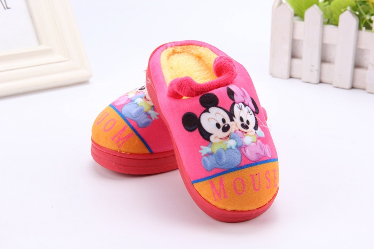 Chaussons enfants en coton pour hiver - semelle tendon - Ref 1013632 Image 7