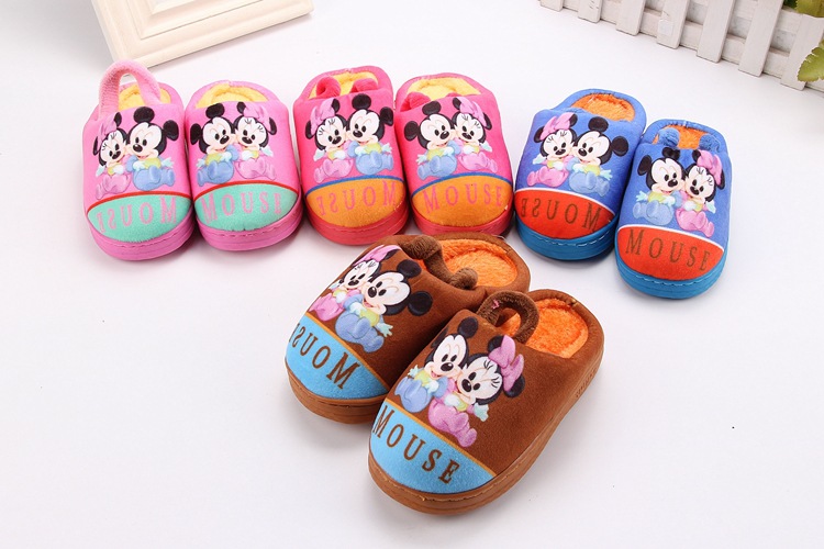 Chaussons enfants en coton pour hiver - semelle tendon - Ref 1013632 Image 26