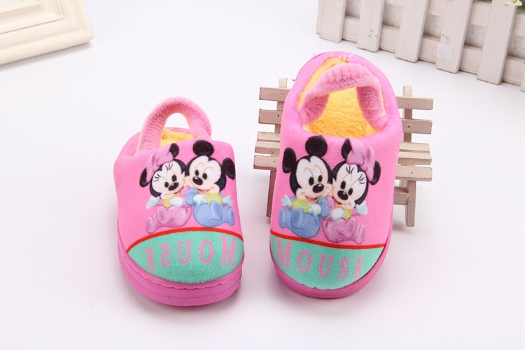 Chaussons enfants en coton pour hiver - semelle tendon - Ref 1013632 Image 12