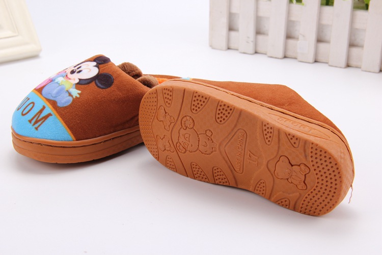 Chaussons enfants en coton pour hiver - semelle tendon - Ref 1013632 Image 25