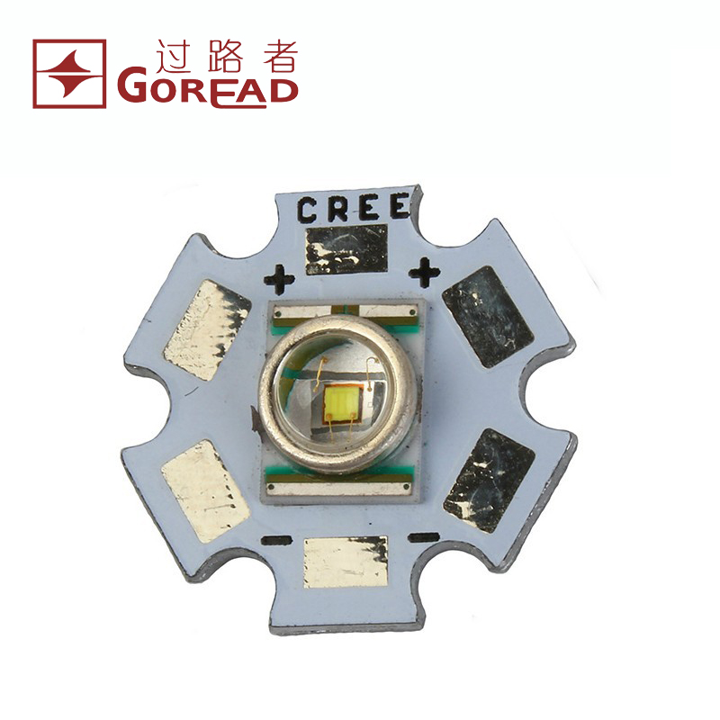 XPER2 square 3W light bulb white substrate diameter 20mm strong light flashlight accessories longevity lamp beads