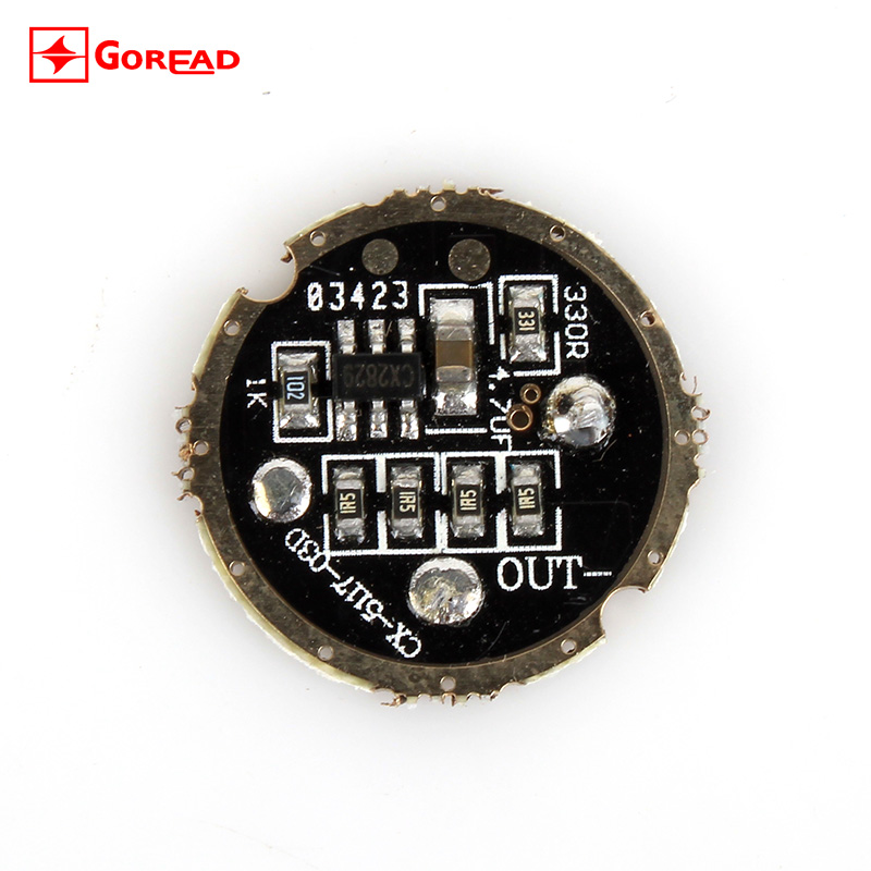P23 flashlight accessories C8 breadboard 5 gear function driving board