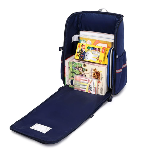 Вместительный и большой мультяшный высококлассный школьный рюкзак для мальчиков, защита позвоночника