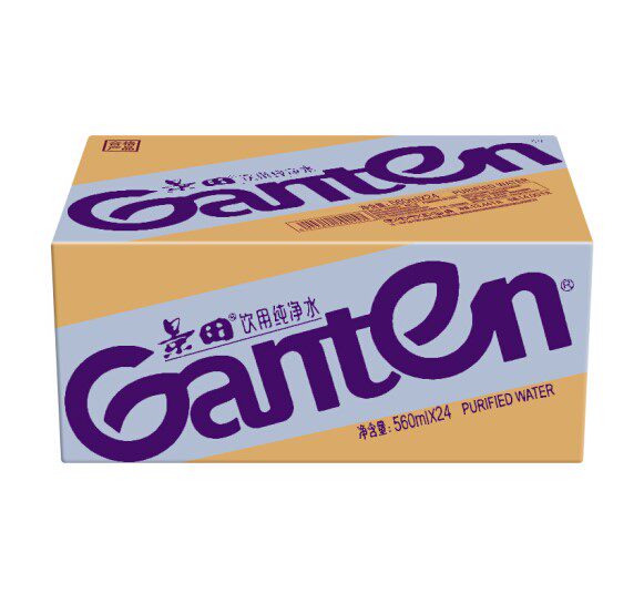 Two boxes of Jingda drink pure water 560ml*24 bottles for the whole box of conference office household water