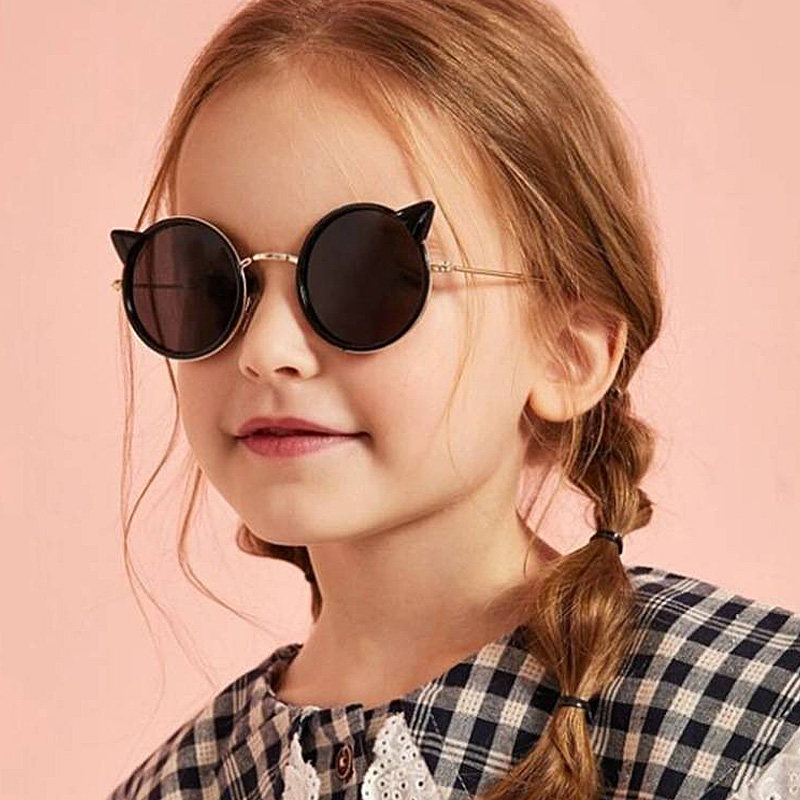 New child sunglasses girls boys beach tide glasses children's shape sunglasses