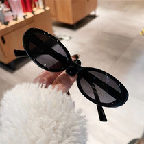 Children Small Frames Sunglasses Kid Stage Hip Hop Walk Show Glasses Girl Fashion Personality Tide Children Accessories