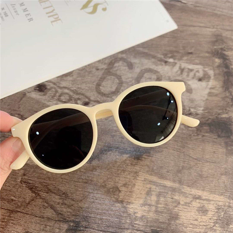 Children's new retro sunglasses male and female children Summer anti-UV sunglasses baby sunglasses tide