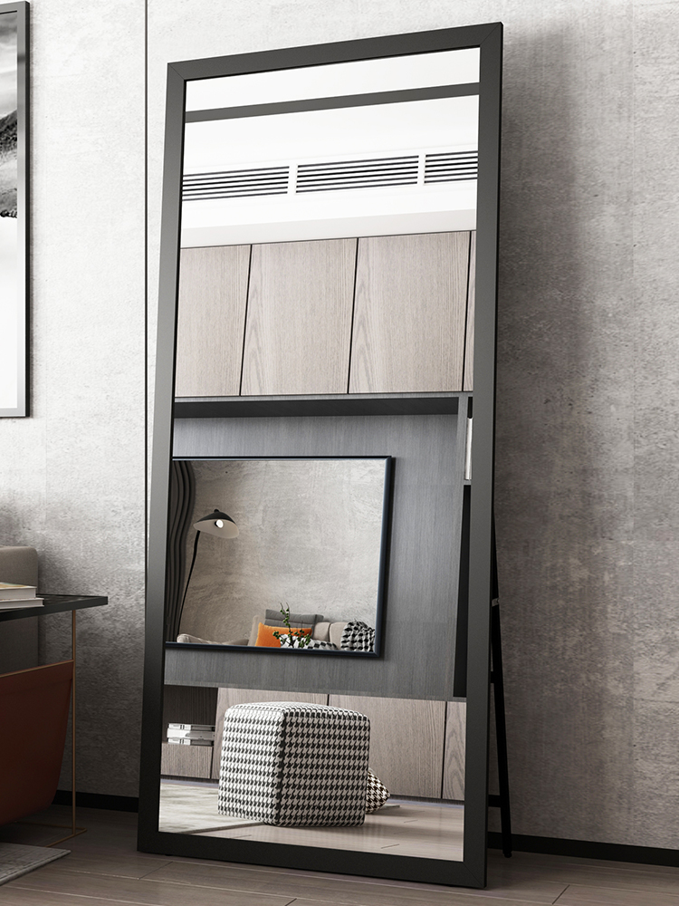 ins Net red full-length mirror Vertical mirror Nordic home full-length mirror Dance full-length mirror Floor-to-ceiling mirror Girls bedroom