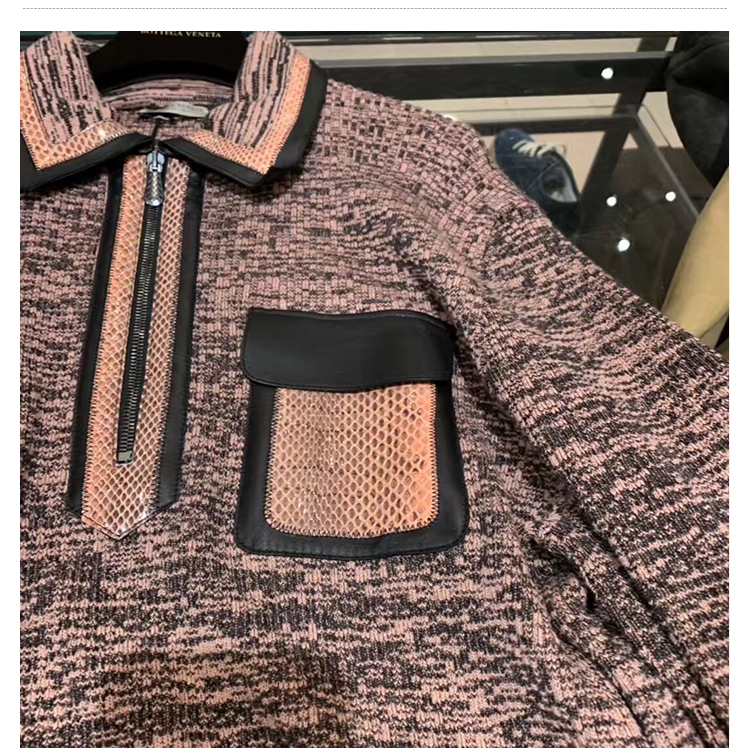 Hoa Kỳ mua áo len pha trộn cotton cashmere của nam giới - Áo len Cashmere áo len nam