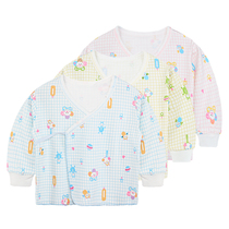 Newborn baby lingerie monk conserved just born baby blouses pure cotton summer air conditioning suit with thin band undershirt