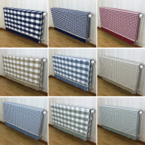  Custom-made cotton and linen all-inclusive heating cover dust cover anti-blackening radiator decorative cover old-fashioned radiator cover