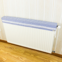 Heating cover Fabric lace heating cover Old-fashioned iron radiator cover anti-blackening dust cover Decorative cover