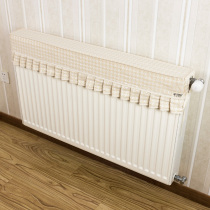  Heating cover Fabric ruffle heating cover Old-fashioned iron radiator cover Anti-blackening dust cover Decorative cover