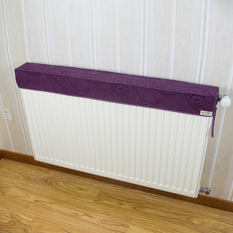 Heating sheet cover dust cover Anti-smoked black hood Sub-fabric Decorative Hood Purple Thickened Cotton Fabric Cut Fleece