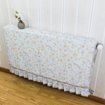  Simple fashion custom all-inclusive heating cover Old-fashioned radiator cover anti-blackening dust cover Fabric decorative heating cover