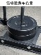 Gym Black Full Rubber Competition Barbell Plates 10/20/ 150kg Weightlifting Competition Barbell Bounce Plates Set