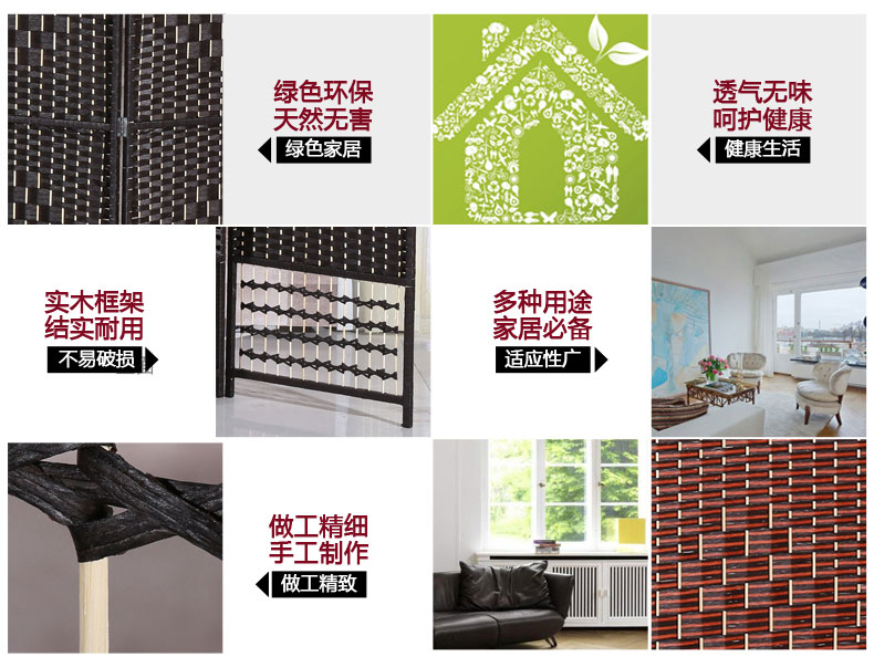 Mục vụ phân vùng màn hình đơn giản Cỏ mây thời trang phòng khách phòng ngủ màn hình gấp di động phòng phù hợp văn phòng khách sạn - Màn hình / Cửa sổ bình phong vải