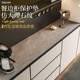 Light luxury high-end imitation marble sideboard TV cabinet mat