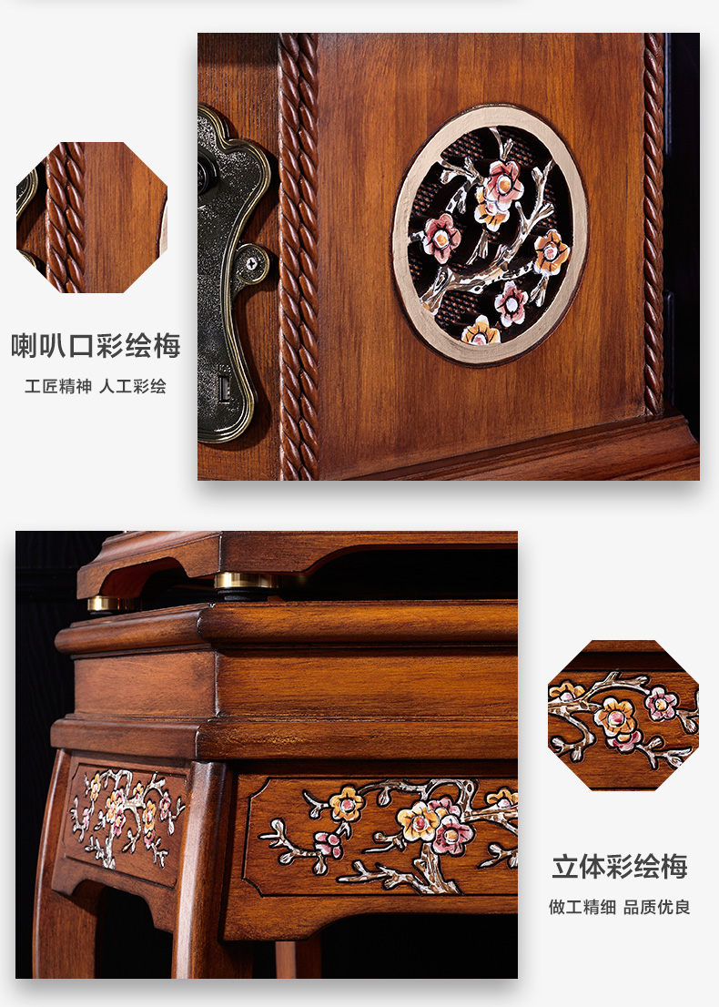 máy phát nhạc đĩa Otino 918 sơn mận retro máy ghi âm phòng khách châu Âu vinyl ghi âm nhà cũ âm thanh mềm mại 	đầu đĩa than loa kèn tại hà nội