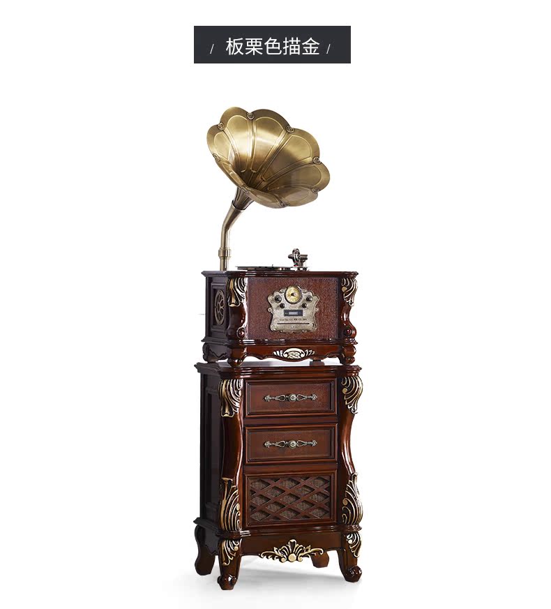 đầu đĩa than denon	 Otino 858 loa lớn retro máy ghi âm gỗ rắn nhà phòng khách châu Âu vinyl ghi âm máy nghe nhạc cổ điển 	đầu đĩa than marantz tt5005