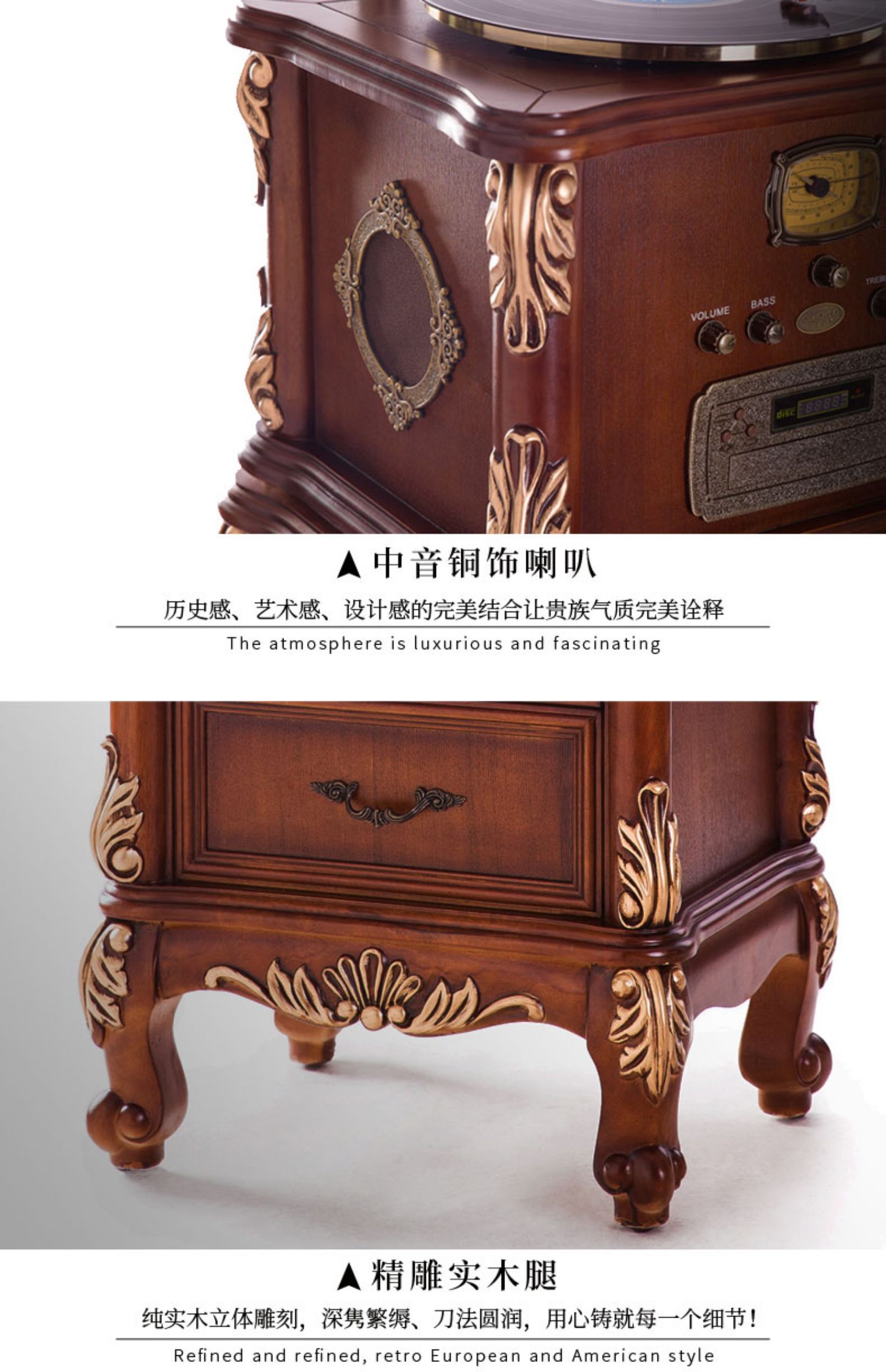 kim đầu đĩa than	 Otino cổ phonograph máy ghi âm vinyl cổ điển máy ghi âm retro máy nghe nhạc châu Âu âm thanh rắn máy CD phòng khách - Máy hát 	bán máy nghe nhạc đĩa than cổ