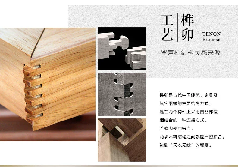 Otino retro vinyl ghi phòng khách âm thanh nổi châu Âu cổ điển ghi âm cổ lớn đồ trang trí sừng lớn 606 - Máy hát