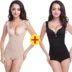 Tingmei ya thanh lịch mềm mại cơ thể thoáng khí định hình corset bụng eo sau sinh giảm béo không có dấu vết cơ thể đồ lót nữ body định hình giảm eo Một mảnh